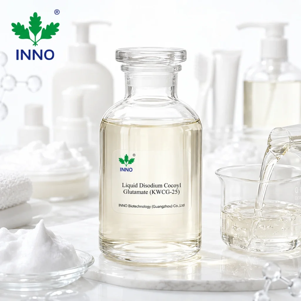 Disodium Cocoyl Glutamate Solution raw material, pale yellow to colorless transparent liquid